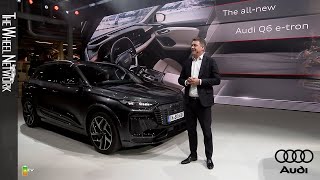 Audi Q6 eTron World Premiere in Ingolstadt – Full Press Conference