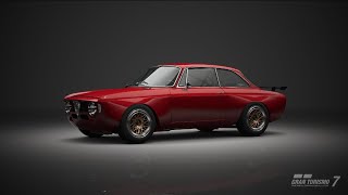 GT7 update 1.69 Alfa Romeo Gulia Sprint GT Veloce '67 engine swap