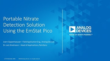 Measuring nitrate using SensitBT based on EmStat Pico