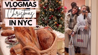 Vlogmas Day 5 Christmas In New York Work From Home Day Sezane Holiday Party