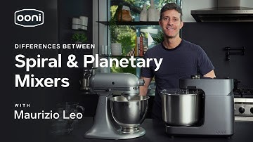 Ooni Halo Pro Spiral Mixer Vs. Planetary Stand Mixers | Ooni Pizza Ovens