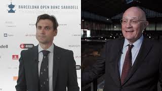 Josep Oliu Y David Ferrer Contestan A Preguntas Sobre El Open Banc Sabadell – Trofeo Conde De Godó