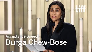 Durga Chew-Bose Acceptance Speech Tiff Tribute Awards 2024