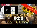 Lv.5 ひまわりの約束/秦基博 ウクレレ コード レッスン 【イントロ付き】