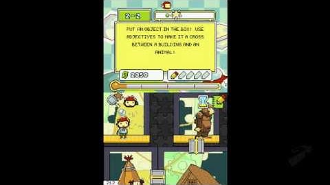 Super Scribblenauts New Level Revealed!