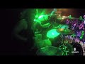 Drum Cam - Tom Hunting of Exodus "Piranha" live in San Francisco