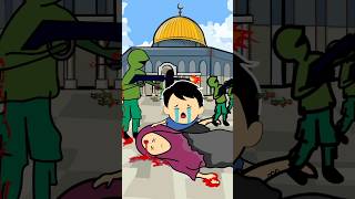 God save the Palestinians ?? trending viral islam islamic shorts animation