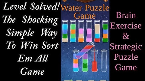 Sort Em All Game Level 278 l walkthrough solution of puzzle game