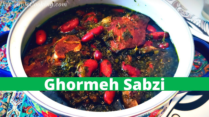 How to make Ghormeh Sabzi with Dried Herb Mix | Persian Herb Stew Recipe