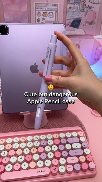 cute but dangerous apple pencil case😵 iPad accessories | iPad pro