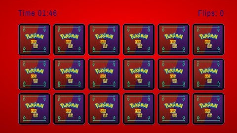 Pokemon Memory Game using JavaScript