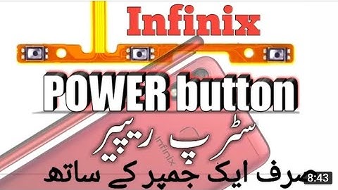 infinix smart 3 plus power batton not working jumper
