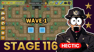 HECTIC!!! Turret Defense King - Stage 116 Playthrough