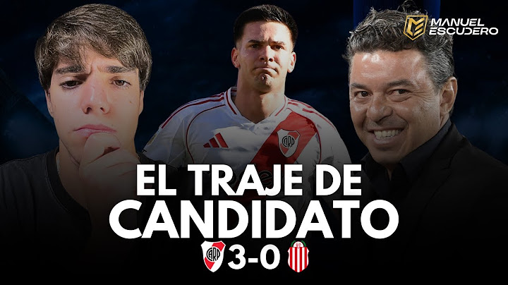 🔥RIVER GOLEÓ A BARRACAS Y SE PUSO EL TRAJE DE CANDIDATO