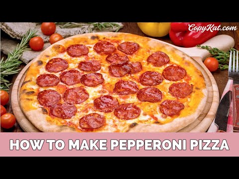 Video: Pizza Phô Mai Mỏng Với Pepperoni
