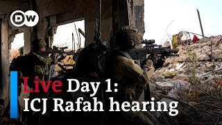 Live: South Africa asks top UN court to stop Israel's Rafah offensive | DW News News