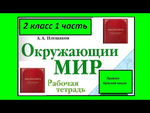 Проект Красная книга 2 класс. Окружающий мир