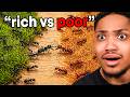 1,000 Ants vs 1,000 Ants WASN'T FAIR😳