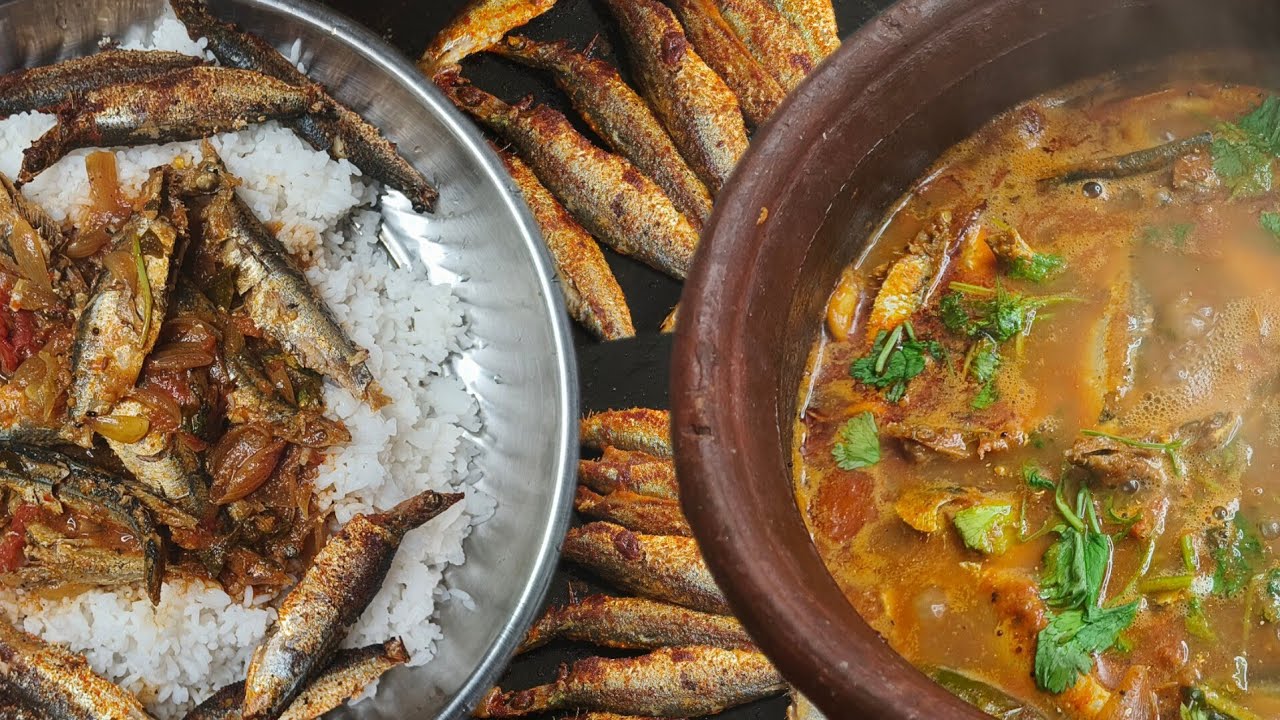 Fish curry and rice | fish fry | fish kulambu | house cooking | yt cooking channel 