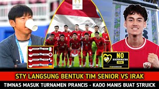 STY LANGSUNG BENTUK TIM SENIOR • Timnas Masuk turnamen paris • Kado manis Struick • Olimpiade 2028