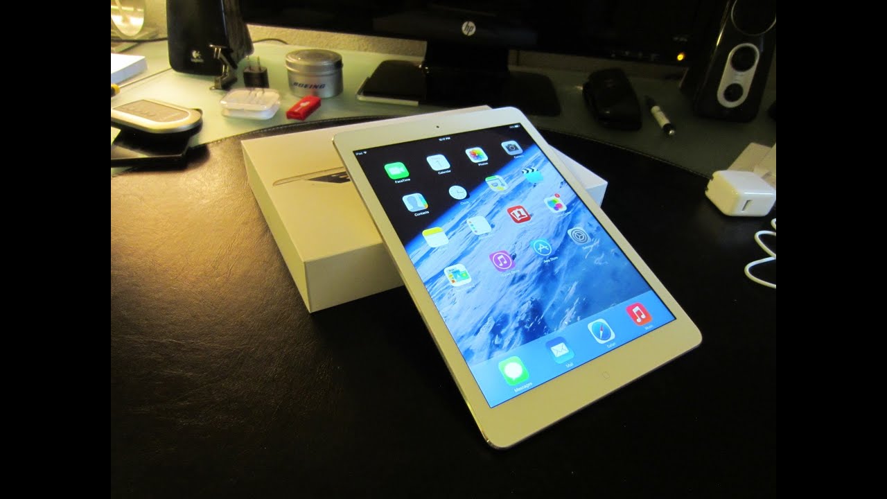 Apple iPad Air - Unboxing & review - YouTube