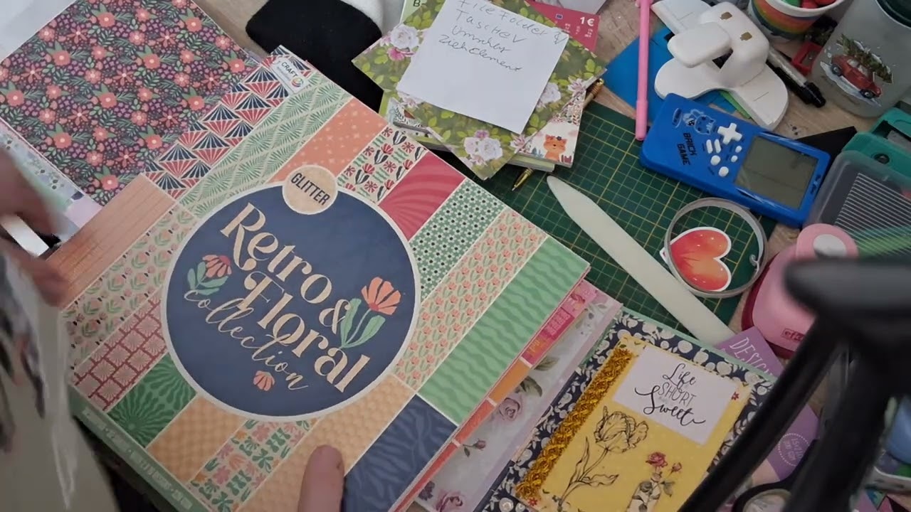 #lappboockchallenge etwas gestalten  und promts erfüllen