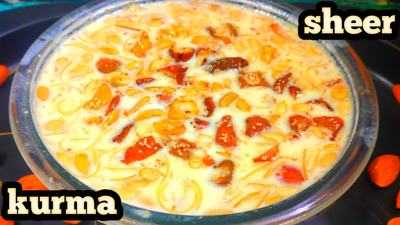 How to prepare sheer khurma | Process of making sheer khurma | Eid ...