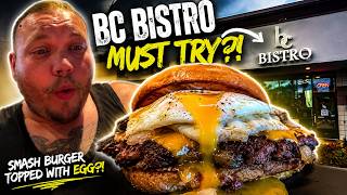 Food Review: BC Bistro's Smash Burger 🍔 Is Absolutely INSANE!