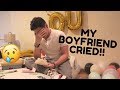 MY BOYFRIEND CRIED