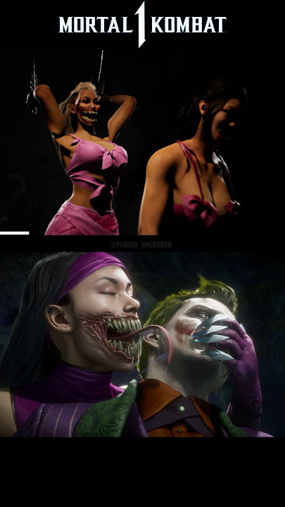 MK1 vs MK11 Mileena Fatality 🤢
