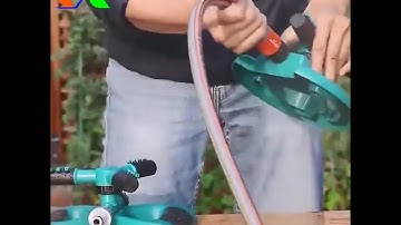 Đầu tưới 3 cánh xoay 360° T3C-CB, Vòi tưới 3 cánh 360 độ, Tưới mái tôn, tưới bê tông