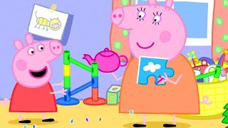 Peppa Pig Official Channel | The Biggest Marble Run Challenge with Peppa Pig