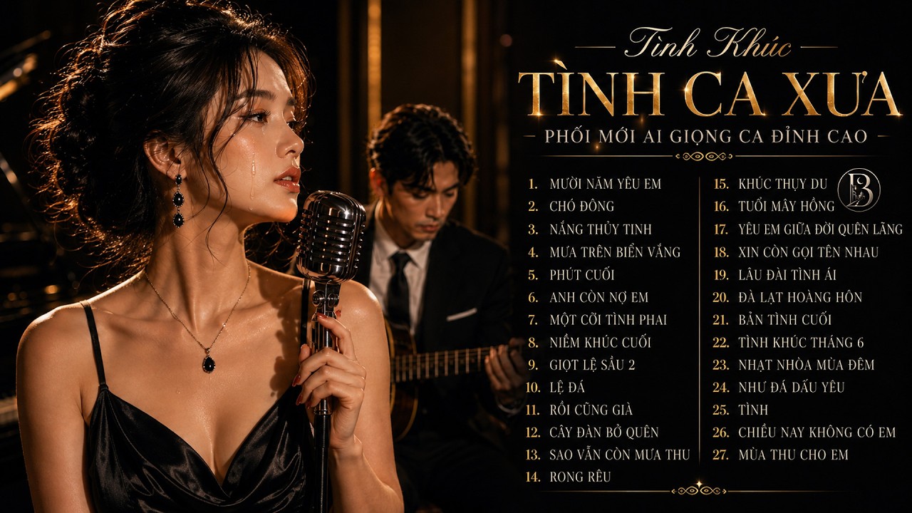 MƯỜI NĂM YÊU EM - Siêu Phẩm TÌNH CA XƯA Phối Mới AI Hiện Đại - 1000 Người Nghe Thì 999 Người Say Mê
