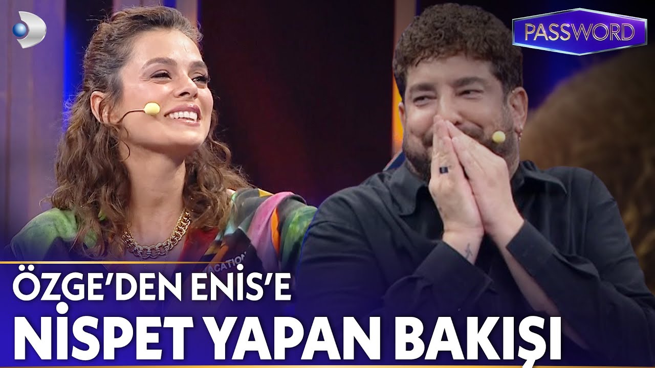 Enis Arıkan ve Özge Özpirinçci'nin Eğlenceli Password Performansı - Password Özel Kolaj