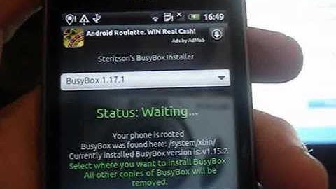 How to install a custom recovery onto a HTC Hero