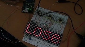 Snake game on LED Matrix with ARM CORTEX M3 LM3S8962