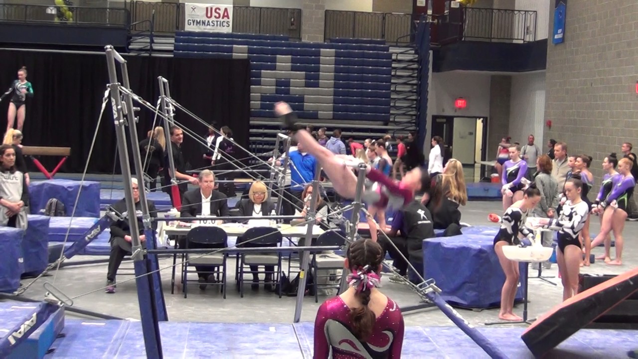 Gymnastics Level 7 Uneven Bars Virginia State Championship Meet