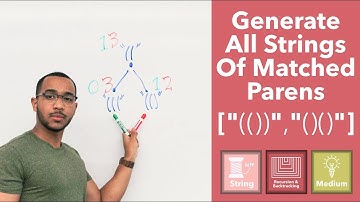 Generate All Strings With n Matched Parentheses - Backtracking ("Generate Parentheses" on LeetCode)