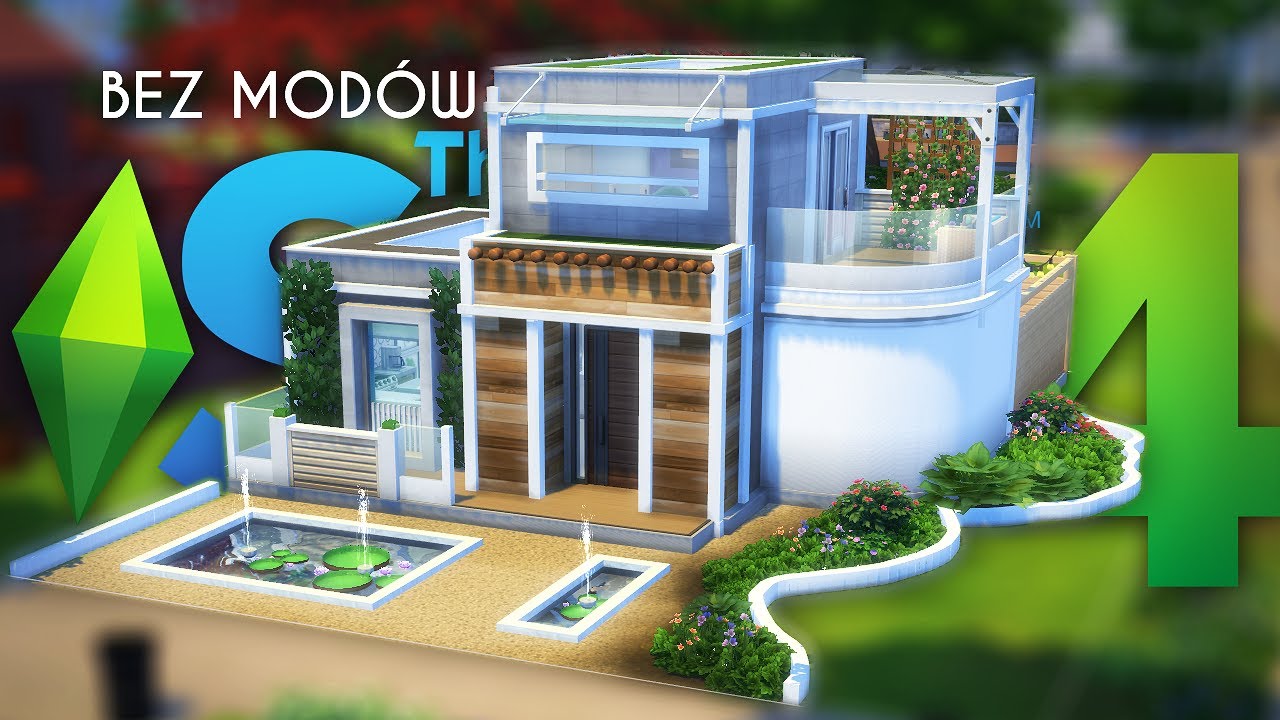 Najdroższa Rzecz W The Sims 4 Próbuję w nowoczesne domy... Hah... - The Sims 4 BUDOWA, Bez modów