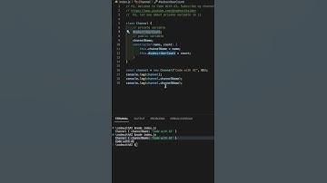 private properties in javascript