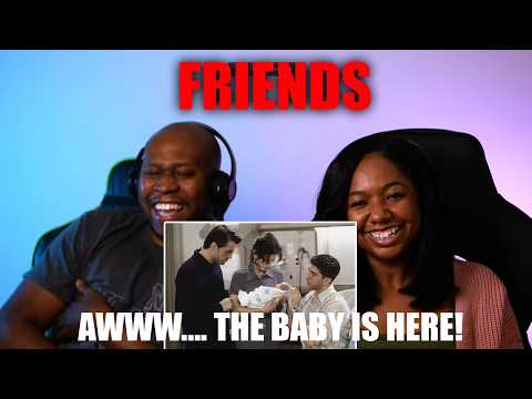 First Time Reaction To Friends Ep 23 - The Baby is Coming!