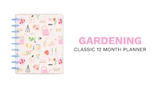 2024 Gardening Happy Planner Classic Gardening Layout 12 Months | PPCD12-375