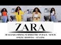 HUGE ZARA SPRING/SUMMER TRY-ON HAUL | NEW IN ONLINE SHOPPING  + STYLING | MAY 2020