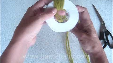 How to make a pompom