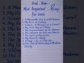 “Top 10 Essays for 2nd Year | Ace Your Board Exams!” #boardexamprep #class10math #learning