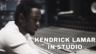 Kendrick Lamar In Studio