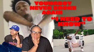 Youngboy Never Broke Again - I Need To Know [Official Music Video] | REACTION