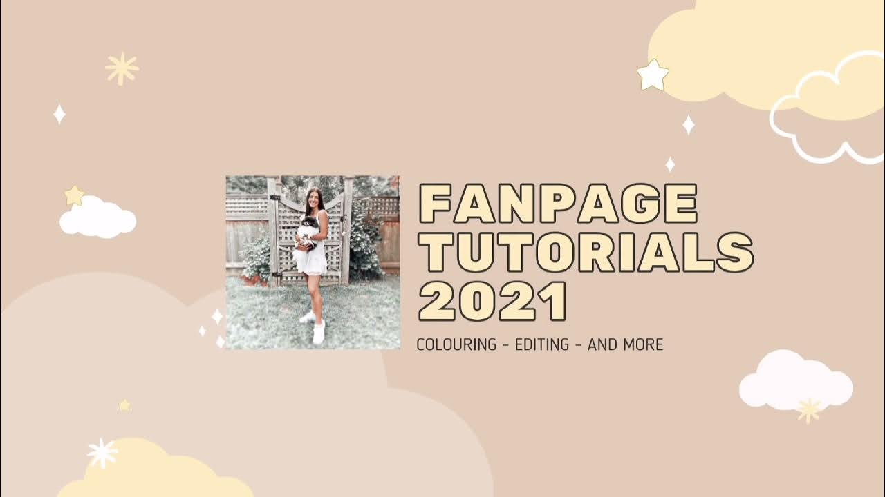 FANPAGE COLORING TUTORIAL!! YouTube