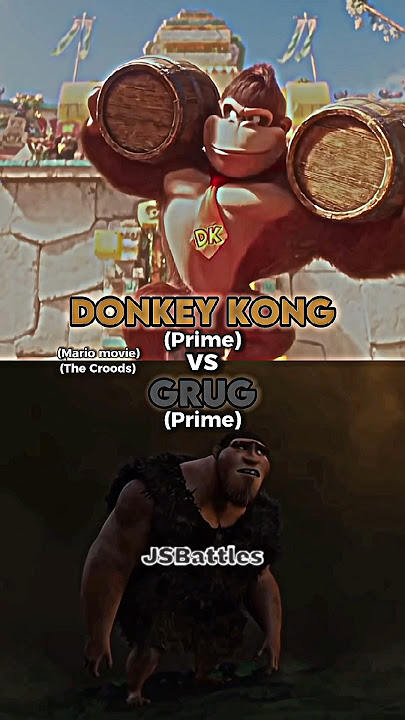Donkey Kong vs Grug