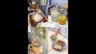 Vlog📄10:00am｜可露丽第三次挑战！+养酵液+培育芽苗菜+恰巴塔三明治三明治是布拉塔双拼养了一堆“孩子”的早晨希望不要让我失望🤨#vlog日常 #美食vlog #记录真实生活 #